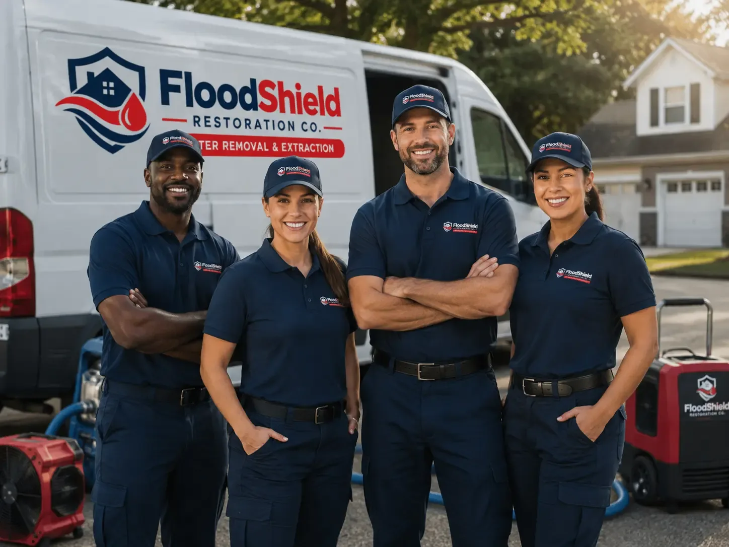 Flood Damage Restoration company in Shelby, OH